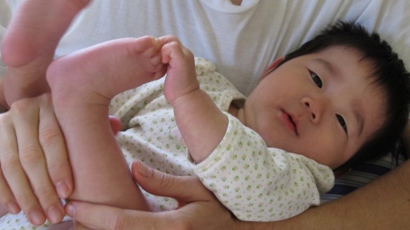 happy baby - photo credit: mama