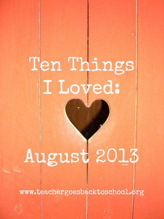 august ten things