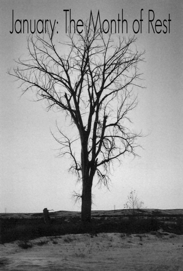 january the month of rest