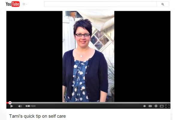 Quick SelfCare Tip from Tami Hackbarth Teacher Goes Back to School/It's All Yoga