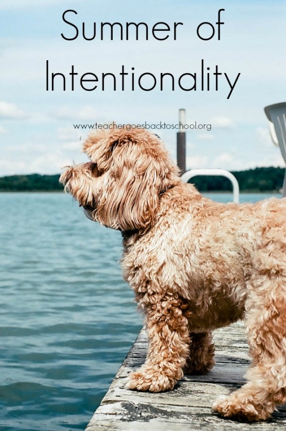 summer of intentionality