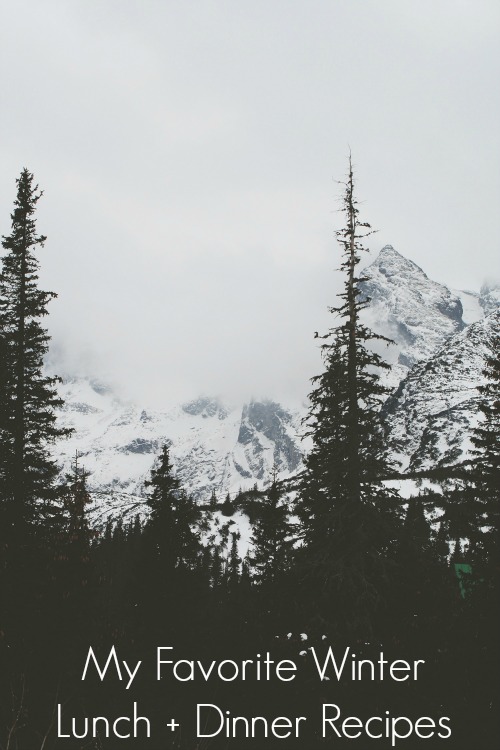 winter recipe mail chimp